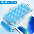 thumbnail image 4 of Monthly Pill Organizer 1 Times a Day, 30 Day Pill Box Organizer,One Month Pill Case for Travel, 31 Day Daily Medcine Container for Vitamins, Supplement, 4 of 10