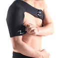 thumbnail image 1 of Soporte de hombro ajustable Equipo de protección Cinturón de hombrera para deportes - Hombro derecho (negro), 1 of 3