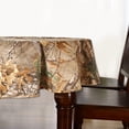 thumbnail image 6 of Realtree Xtra Camo Table Cloth Oval - 60"x84" Polycotton Fabric - Elevate Your Kitchen or Farmhouse with Rustic Hunting Camouflage Dining Table Cover, 6 of 6