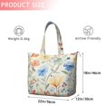 thumbnail image 4 of Pioneer Flower Floral Print Pattern Travel Tote Bags for Women Carry On,Large Weekender Bags for Women Travel,Multi Functional Duffle Bag for Work,Shopping,Sports, 4 of 5