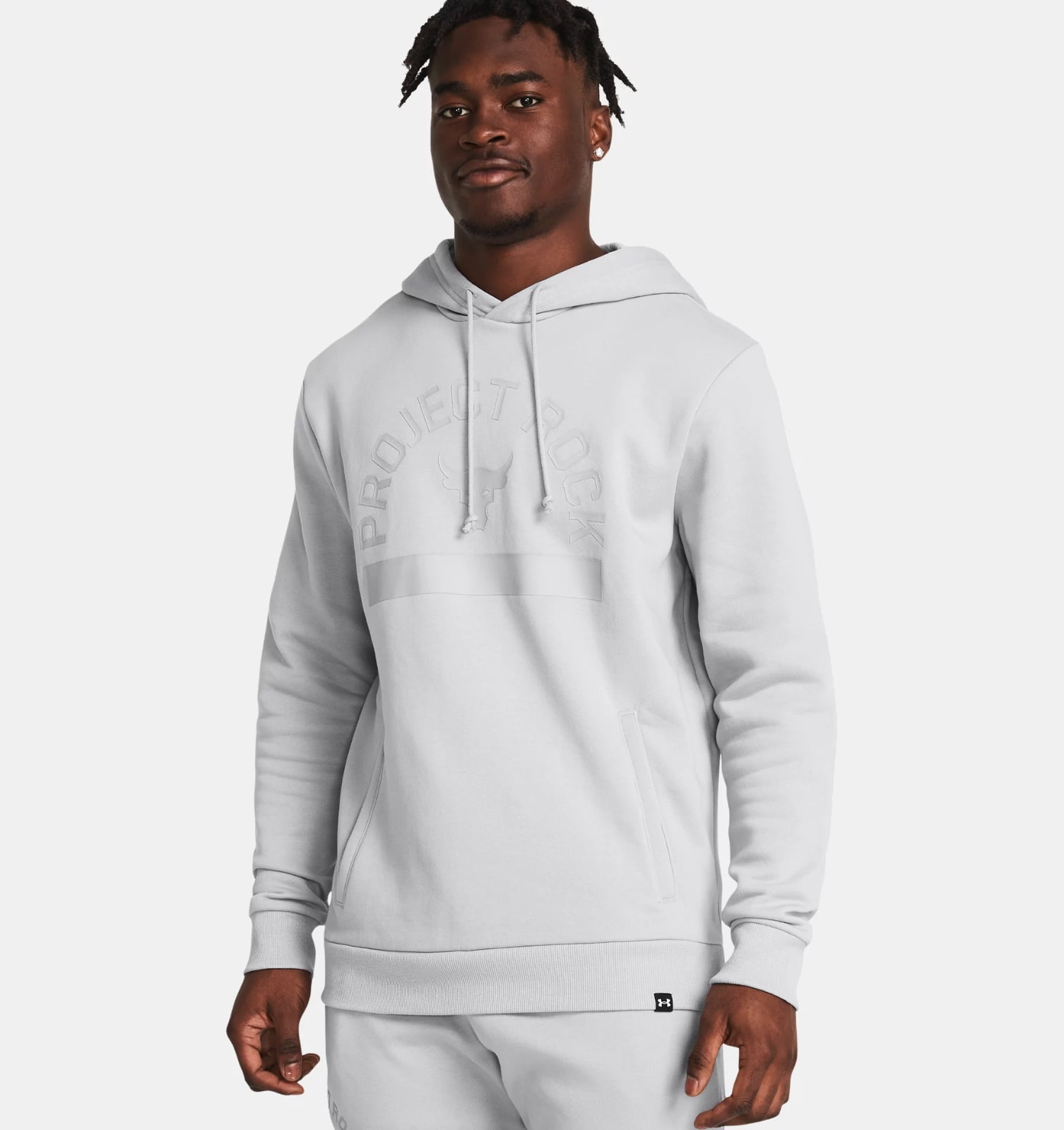 Sudadera Under Armour Project Rock Rival Fleece Talla XL Bodega