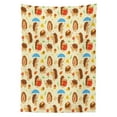 thumbnail image 3 of Ambesonne Hedgehog Tablecloth Rectangular Table Cover, Cartoon Woodland Dots, 60"x84", Multicolor, 3 of 4