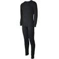 thumbnail image 2 of SLM Men's Two Piece Fleece Thermal Underwear Set Long Johns Top and Bottom Gift, 2 of 3