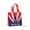 C, variant on Patriotic Gift Supplies, Non Woven Tote Bulk with Handles Goodie Shopping Bags for Party Favors 12 Pieces