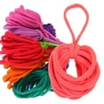 thumbnail image 1 of CUITING 192 Pcs Elastic Braided Rope Knitting Kit Loom Kit for Kids Weaving for Potholder Loom Pot Holder Kit Child, 1 of 6