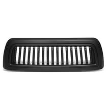 DNA Motoring GRF-OH-010-T5 For 2010 to 2018 Dodge Ram 2500 3500 Matte Badgeless Vertical Slat Front Bumper Grille Replacement 11 12 13 14 15 16 17