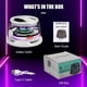 thumbnail image 5 of Altavoz Bluetooth MagnéTico, Bocina Bluetooth MagnéTica PortáTil, G200 PequeñO Altavoz de ConduccióN InaláMbrica, Altavoz PortáTil Luz de Color para TeléFono, Al Aire úLtima IntervensióN (Blanco), 5 of 10