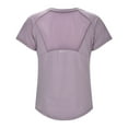 thumbnail image 5 of IDALL T Shirts for Women Compression Shirts Woman Women Workout Shirts Athletic Compression Tee Dry Fit Yoga Gym Basic Tops Workout Tops for Women Tshirts Shirts Z Purple XL, 5 of 8