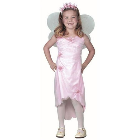 Child's Pink Flower Fairy Costume