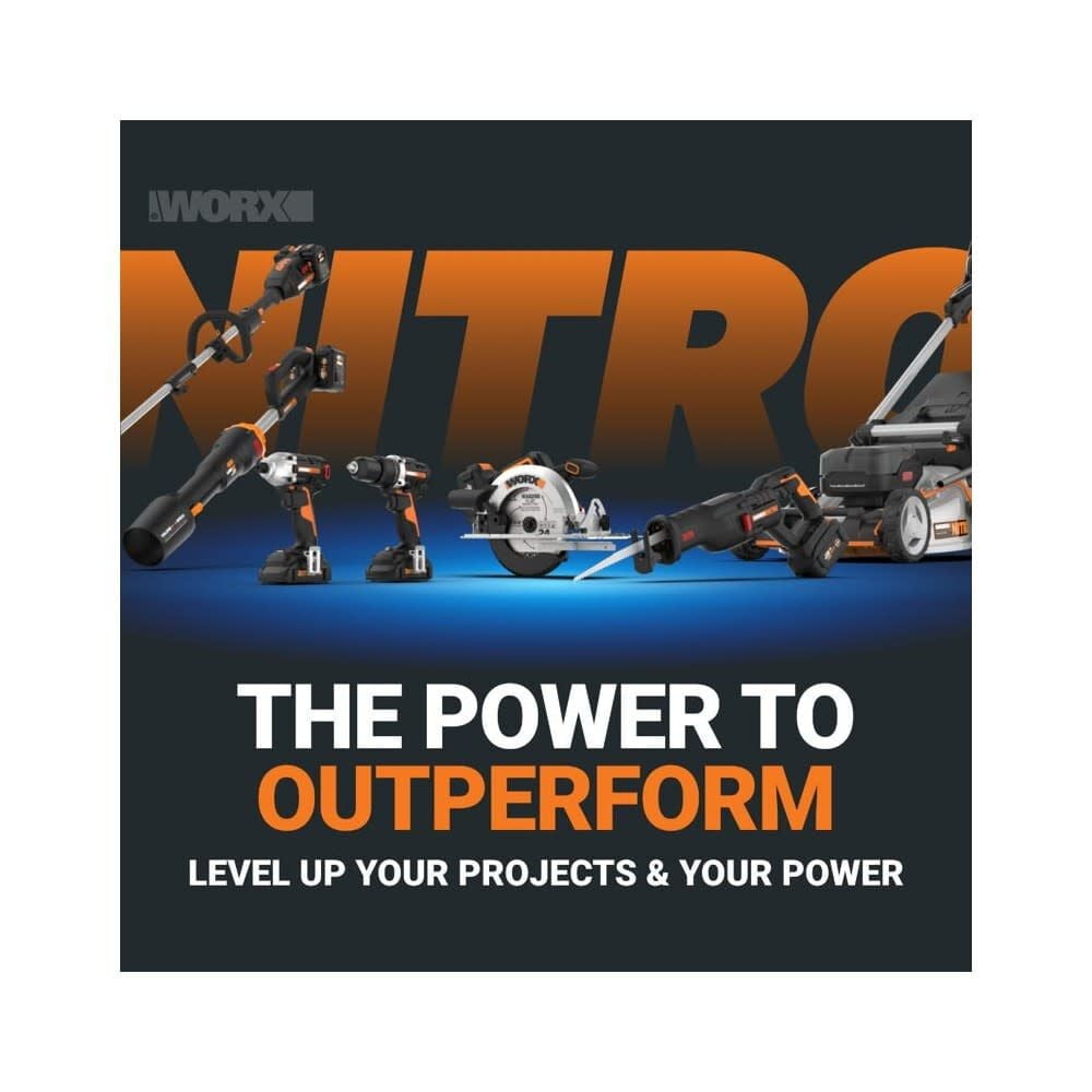 Worx Nitro WX031L 20V 2.1 Gal Cordless Wet/Dry Vacuum (Battery and Charger Included)