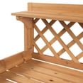 thumbnail image 3 of Potting Bench Outdoor Garden Work Bench Station Planting Solid Wood Construction, 3 of 5