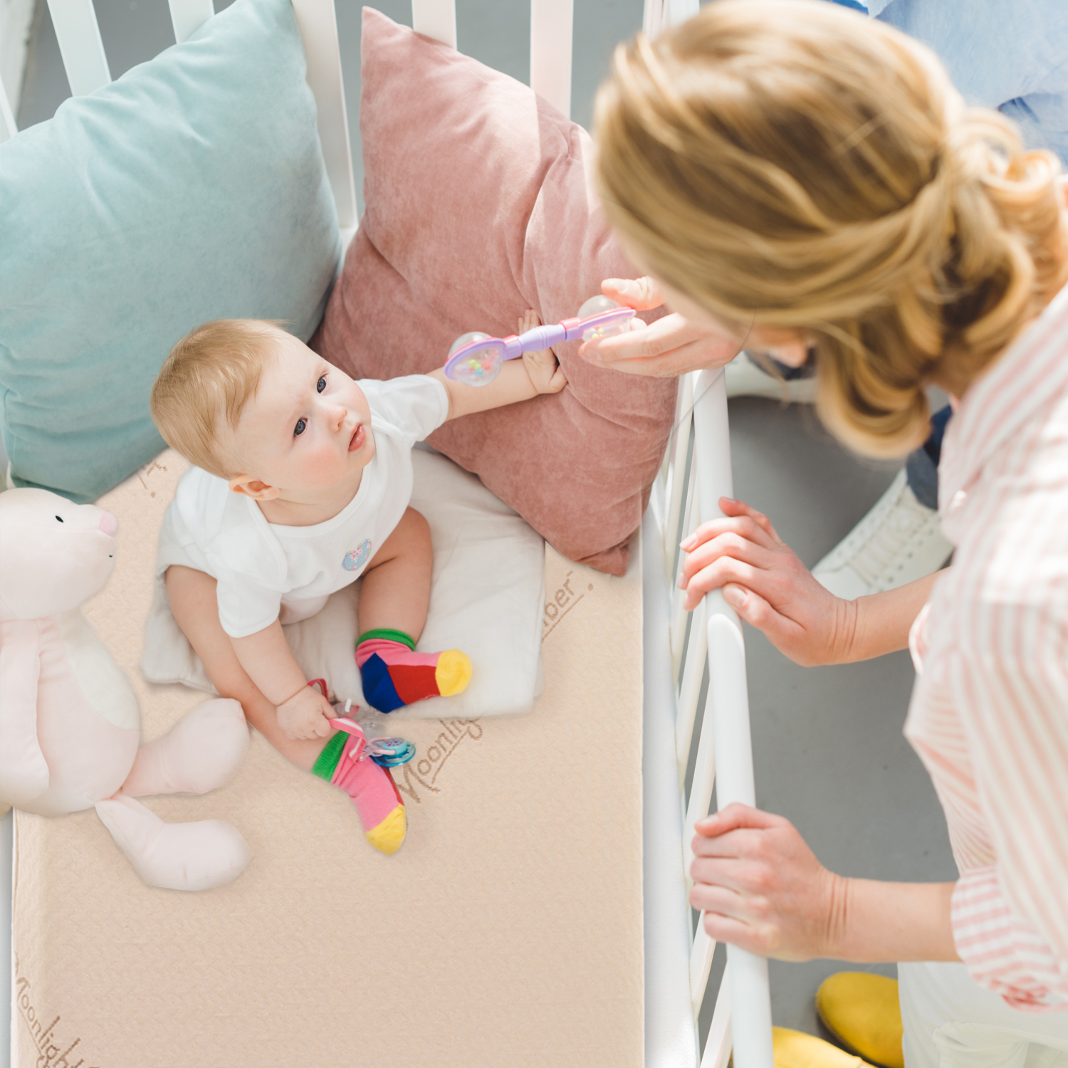 moonlight slumber dual sided baby crib mattress