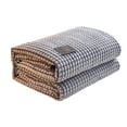 thumbnail image 1 of Couverture Rafraîchissante 47x79 Pouces pour Lit Couverture en Flanelle Polaire Patchwork Couverture Confortable pour Femmes Couverture Réversible en Peluche pour Salon, Lit, Extérieur, Literie Canapé et Voyage, 1 of 4