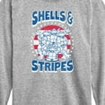 thumbnail image 3 of Teenage Mutant Ninja Turtles - Shells and Stripes - Toddler And Youth Long Sleeve Graphic T-Shirt, 3 of 5