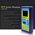thumbnail image 1 of 1.8 Inch LCD Digital Display Transistor Tester Rechargeable Diode 0.5-50MΩ 25pF-100000uF Gauge Auto Power-off Measuring Device Colorful, 1 of 9