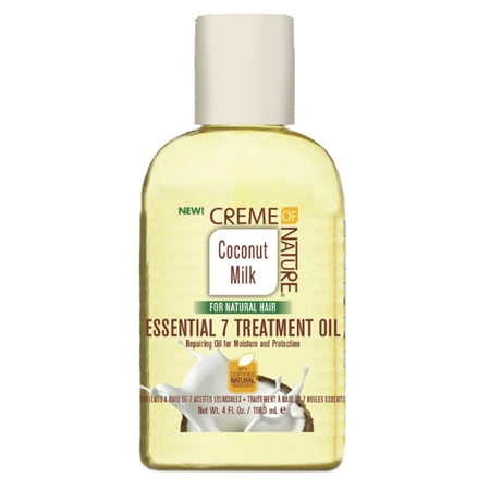 Creme Of Nature Coconut Milk Essential 7 Treatment Oil 4oz (Pack of 3)