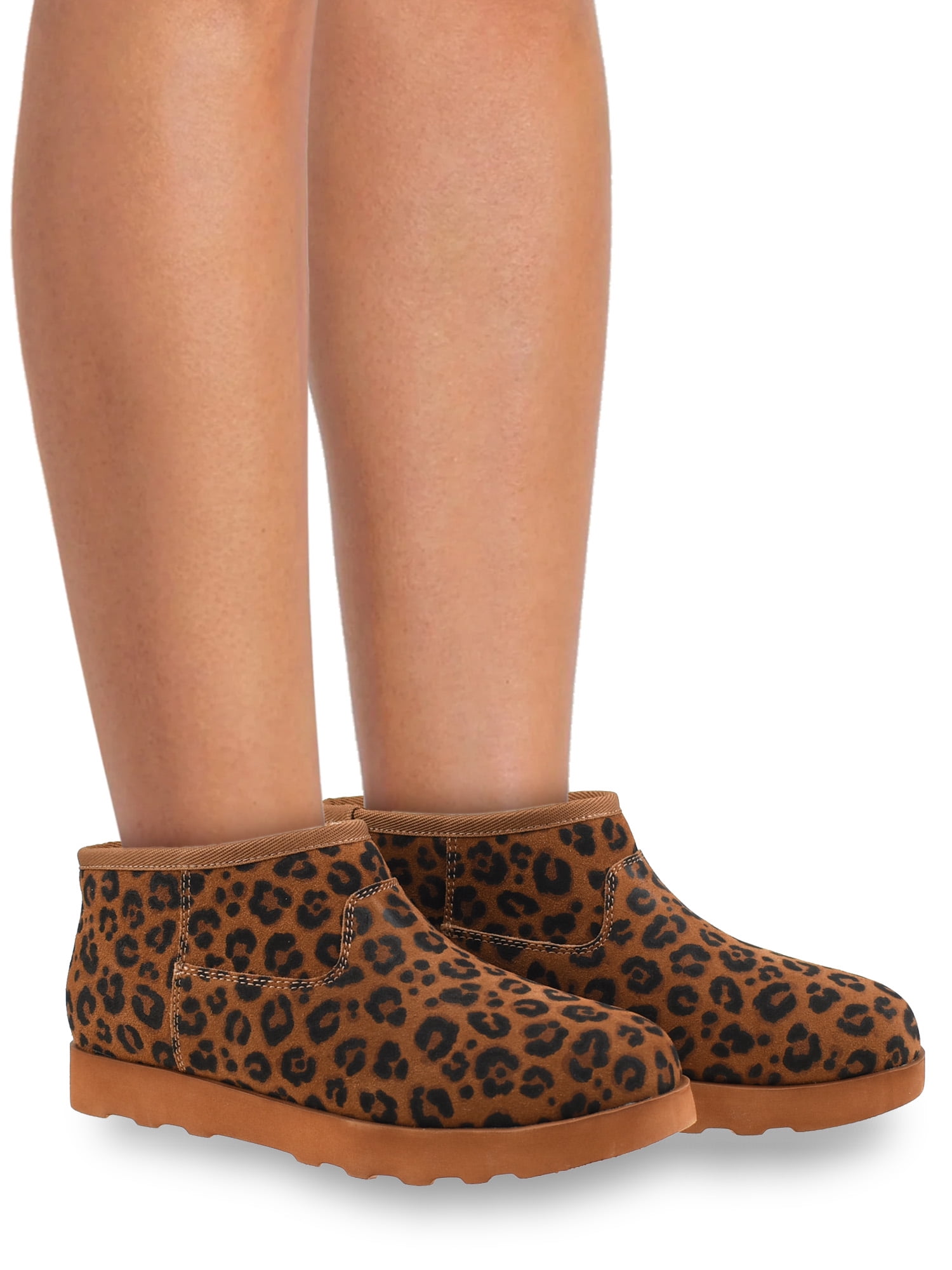 Time and Tru Women's Micro Genuine Suede Boot