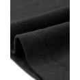 thumbnail image 5 of DARING DIVA Women's Knotted V Neck Blouse Summer Short Sleeve Tunic Tops Black XS, 5 of 6