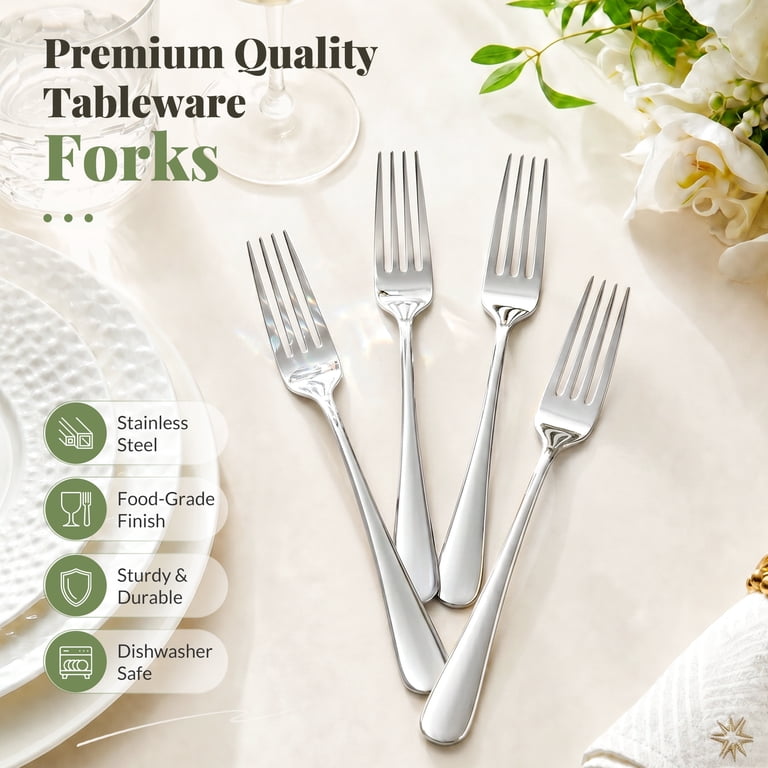 Astercook 24-Piece Stainless Steel Dinner Forks photo 2