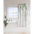 thumbnail image 4 of Green Eucalyptus Thermal Insulated Blackout Curtains for Bedroom 90 Length Leaf Red Fruit Watercolor Plant Farmhouse Room Darkening Curtain 1 Panel Grommet Window Curtain Drape for Living Room, 4 of 7
