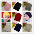 thumbnail image 2 of Kmbangi Bonnet Unisexe Bébé Doux Mignon en Coton Bonnet d'Hiver Chaud Uni, 2 of 8