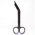 thumbnail image 5 of Black Dew Drops Pattern Color Lister Bandage Scissors 5.5" ( 14cm), Stainless Steel, 5 of 6