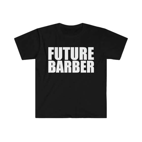 Future Barber School Graduate Graduation Unisex T-shirt, S-3XL