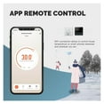 thumbnail image 4 of WiFi Smart Heating Knob Thermostat LCD Display Touch Screen Temperature Controller ,Easy to Install, 4 of 6