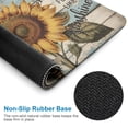 thumbnail image 3 of Sunflower And Bee Stay Close To People Who Feel Like Sunshine Mouse Pad, 10"x12" Mousepad With Stitched Edge, Non-Slip Rubber MousePads for Office Laptop, 3 of 8