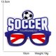 thumbnail image 2 of Gafas de la Copa del Mundo de Qatar 2022, accesorios decorativos para fotos, suministros para fanáticos, gafas de fiesta, 2 of 5