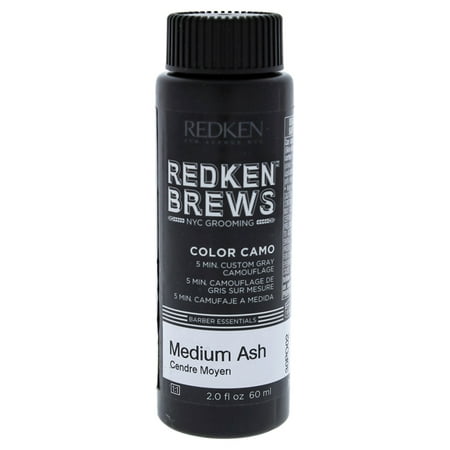 Redken Brews Hair Color Camo Medium Ash for Men - 2 oz