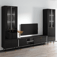 thumbnail image 2 of Cristal 03TV-BK-BK Entertainment Center, 2 of 3