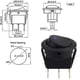 thumbnail image 2 of Blue LED Illuminated Round Rocker Switch Toggle Switch Press Button On/Off 12v 20A Car Van Dash Light for Car Auto Boat Truck Trailer Household Applia, 2 of 5