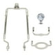 thumbnail image 1 of Accesorios de iluminación de soporte de arpa de pantalla de lámpara desmontable para luz de piso Plata Zulema arpa de lámpara, 1 of 7