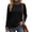 Black, variant on Edvintorg Women's Tunics High Neck Pullover Top Long Sleeve Casual Shirt Fall Blouse Woman Clothes S-2XL Coffee