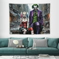 thumbnail image 3 of Joker Harley Quinn Movie Tapestry Luxury Wall Hanging Tapestries Decoration For Living Room Bedroom Dormitory Mural Blanket Wall Art Tapestry, 3 of 8