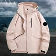 thumbnail image 2 of Women's Lightweight Hooded Windbreaker Jacket Versatile Casual Outerwear for Spring Autumn Outdoor Work Travel, 2 of 2