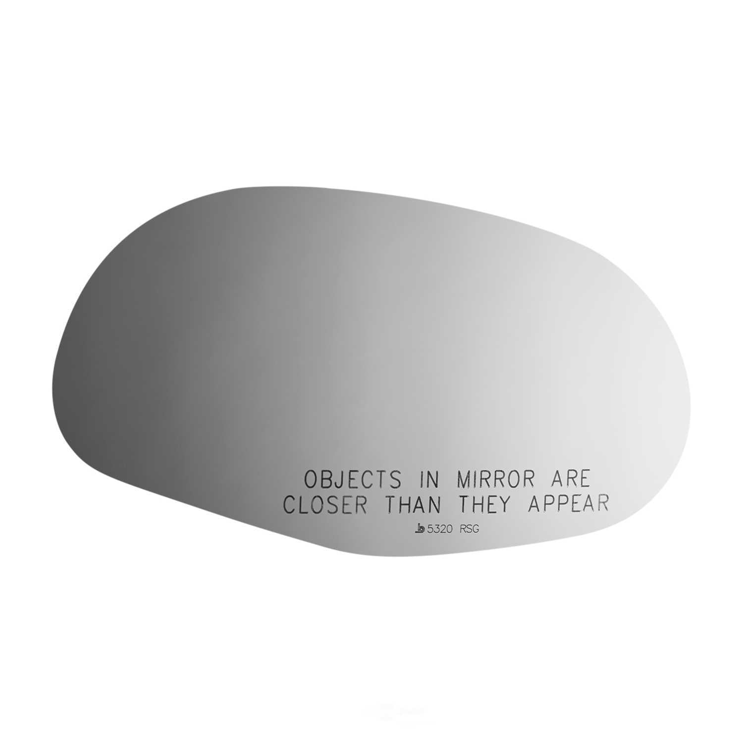 Burco 5320RSG Passenger Side Convex Replacement Mirror Glass for Ford Mustang