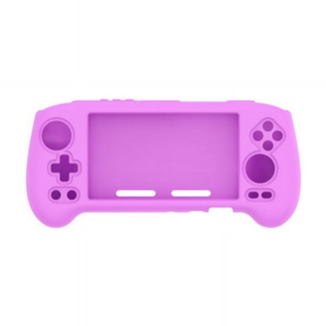 Pour ANBERNIC RG556 Étui de Protection en Silicone - Coque Antichoc Anti-Rayures, Protection Intégrale Légère pour Console de Jeu Portative