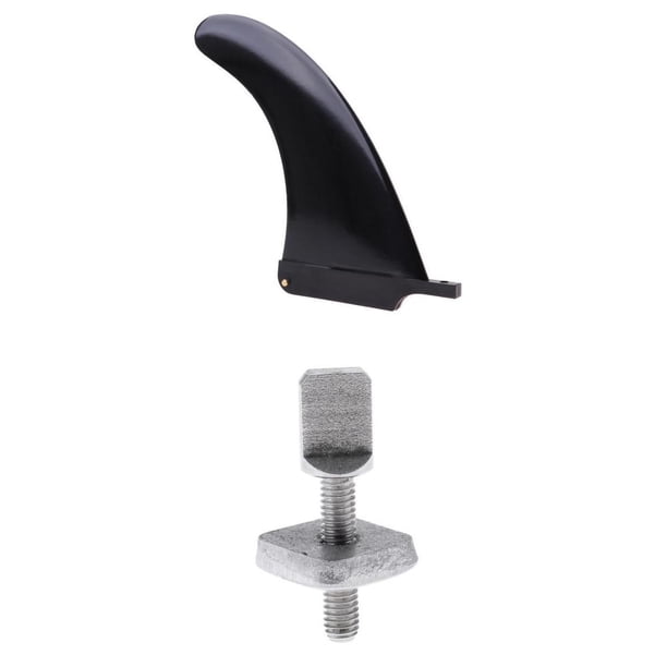 Longboard de surf Aletas de material acero licencia de tornillo + Aletas centrales de de surf 166mm