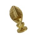 thumbnail image 2 of Candelabro Candelero con forma de hoja Candelabro de soldadura de hierro para decoración del hogar, Dorado, Tipo B Inevent HA002256-03, 2 of 7