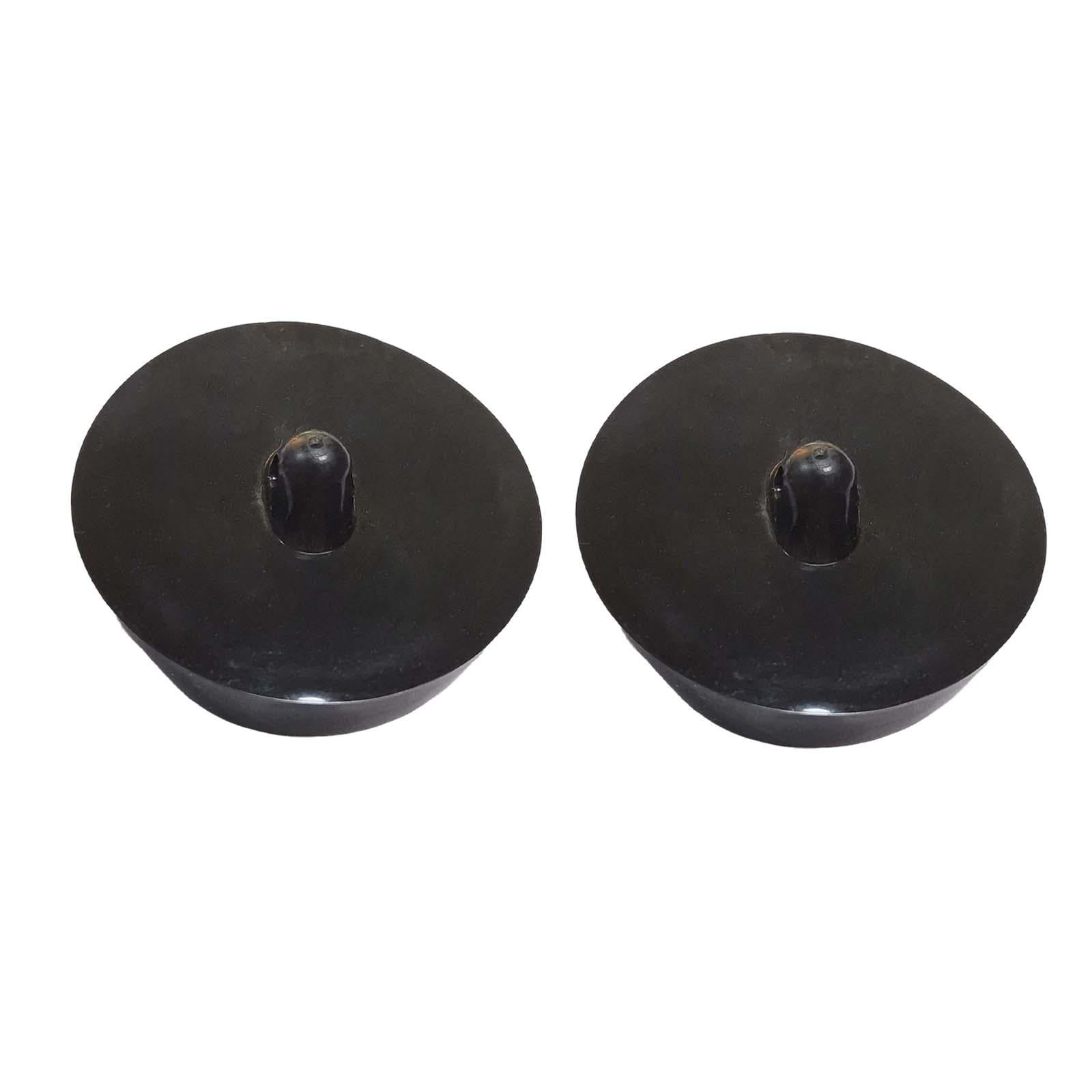 2 Pieces Bathtub Drain Stopper Sink Stopper Seal Universal Diameter 1