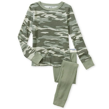 Fruit of the Loom - Boys' Camo Thermal Underwear Set