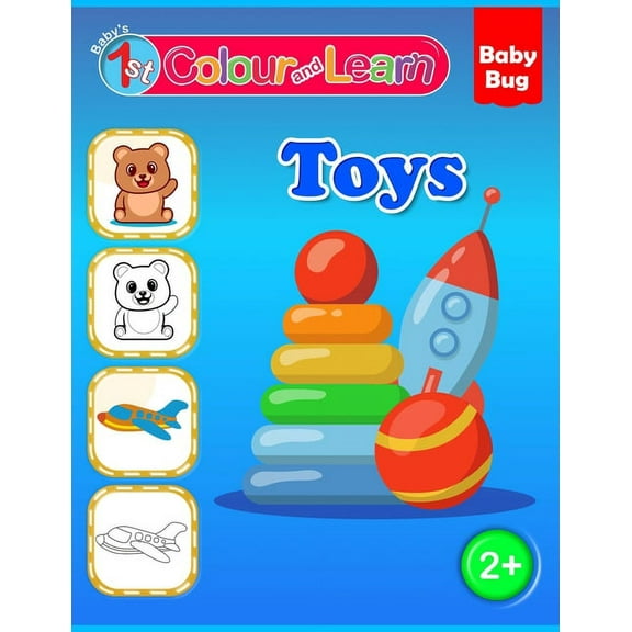 Colour and Learn: Colour and Learn: Toys (Paperback)