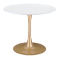 thumbnail image 4 of Mesa de Comedor Kessa Muebles Opus Blanco Oro, 4 of 5