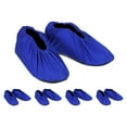 thumbnail image 1 of Unique Bargains Shoe Covers, 5 Pairs Reusable Shoe Protector Covers for Indoors, Blue, 1 of 6