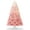 4.5ft, variant on Senfot 7.5 FT Pre-lit Artificial Christmas Tree with 100 Warm White LED Lights, Snow Flocked Christmas Tree with Metal Stand and 300 Branch Tips, Indoor Outdoor Christmas Decoration, Pink Gradient
