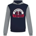 thumbnail image 2 of Men's Levelwear Navy Minnesota Twins Throwback Ultimate Banner Arch Hoodie, 2 of 3