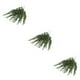 thumbnail image 4 of Bewildely 12 paquetes / lote Alambre de hierro Plantas simuladas con patrones de hojas claras Decoración de plantas artificiales Ramo de plantas Type1 NO1, 4 of 6