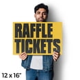 thumbnail image 4 of Raffle Tickets Vinyl Decal 12 Inch x 16 Inch Weatherproof Heavy-Duty Adhesive Backing | Event Promotions, Charity Fundraisers, Bold Signage | Made in USA, 4 of 6